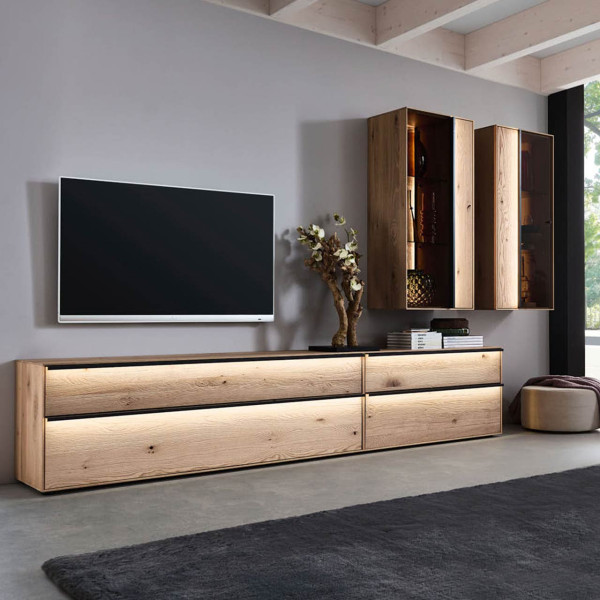 Mueble de pared Anea 8530 No. V34 - 3 piezas - iluminación incluida