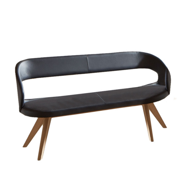Banco de roble natural macizo 8410-1678