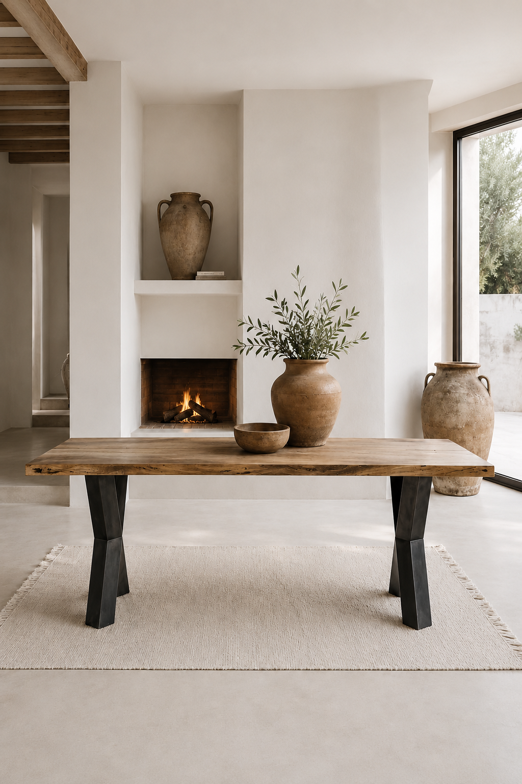 MESA DE COMEDOR INDUSTRIAL ARNUM