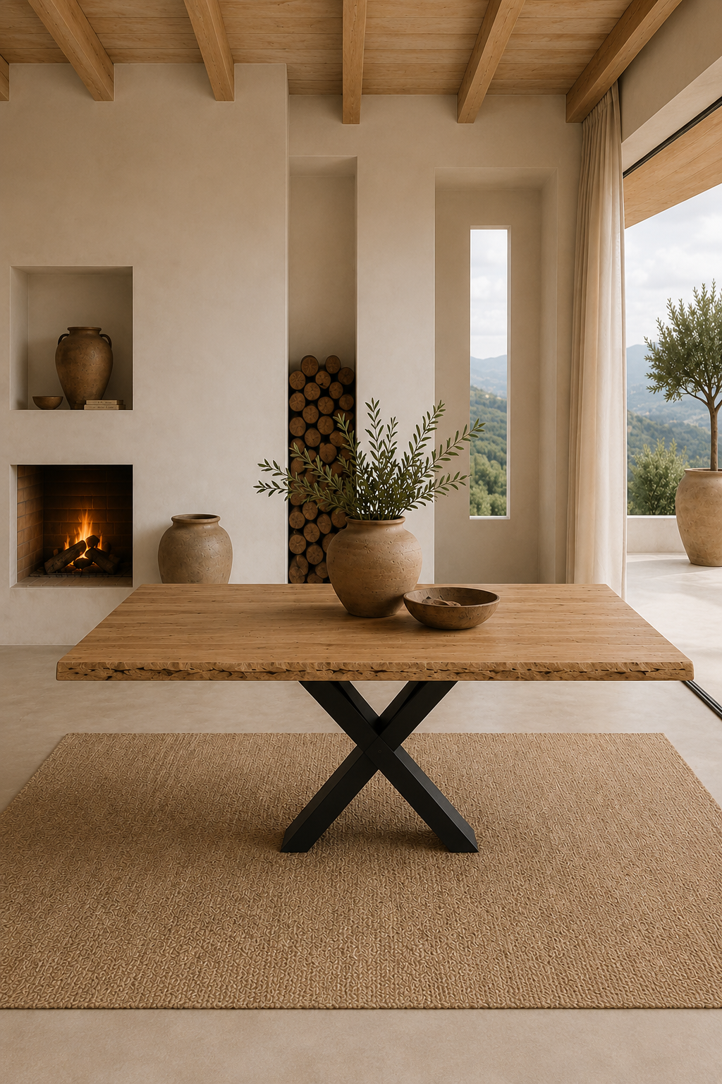 MESA DE COMEDOR MADERA VIVORG